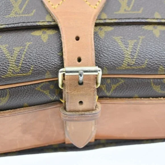 LOUIS VUITTON Cartouchiere GM Shoulder Bag Monogram Leather Brown M51252 39KC446 - Picture 7 of 16